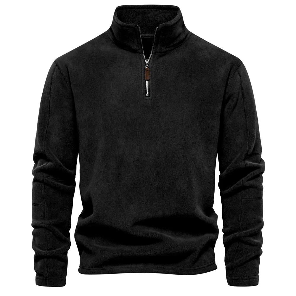 Mode Pure - Pull en Fleece Chaud pour Hommes