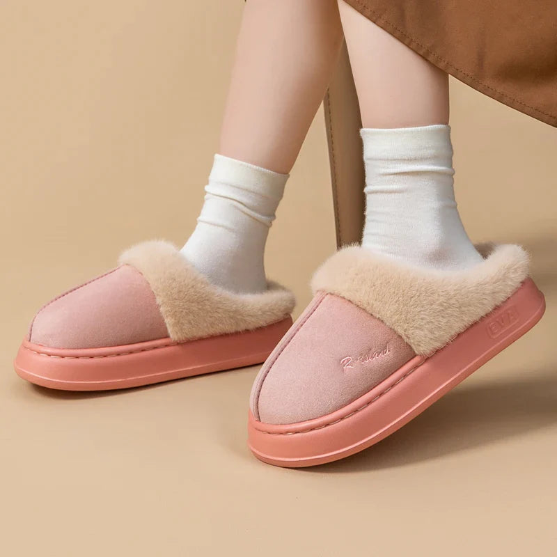 Mode Pure | Chaussons en Fausse Fourrure Premium