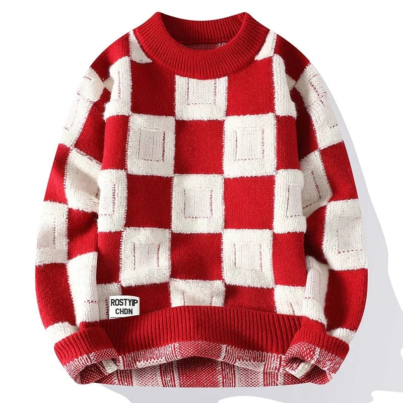 Mode Pure™ | Pull Tricoté Vintage Oversize