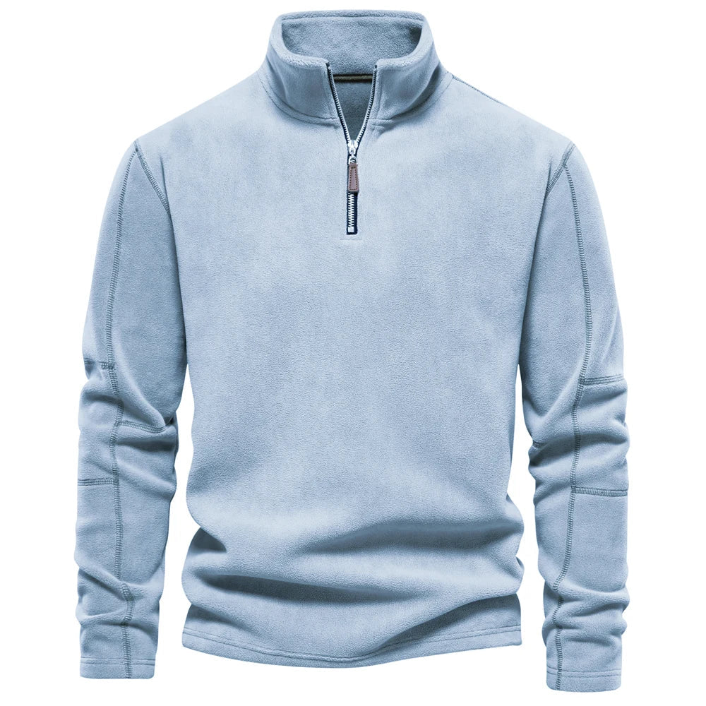 Mode Pure - Pull en Fleece Chaud pour Hommes