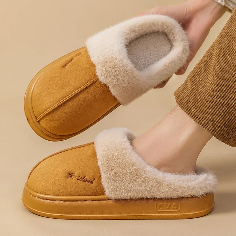 Mode Pure | Chaussons en Fausse Fourrure Premium