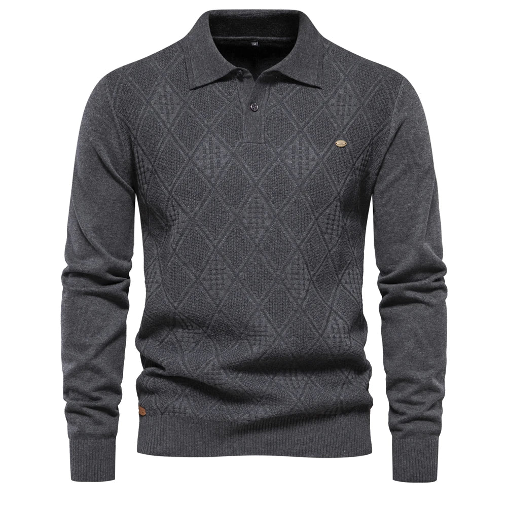 Mode Pure | Pull Polo en Coton Classique