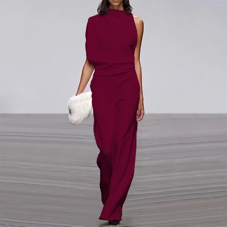 Clara | Combinaison asymétrique moderne au style affirmé