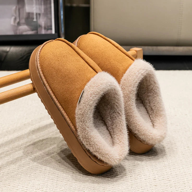 Mode Pure | Chaussons d'hiver doublés en peluche