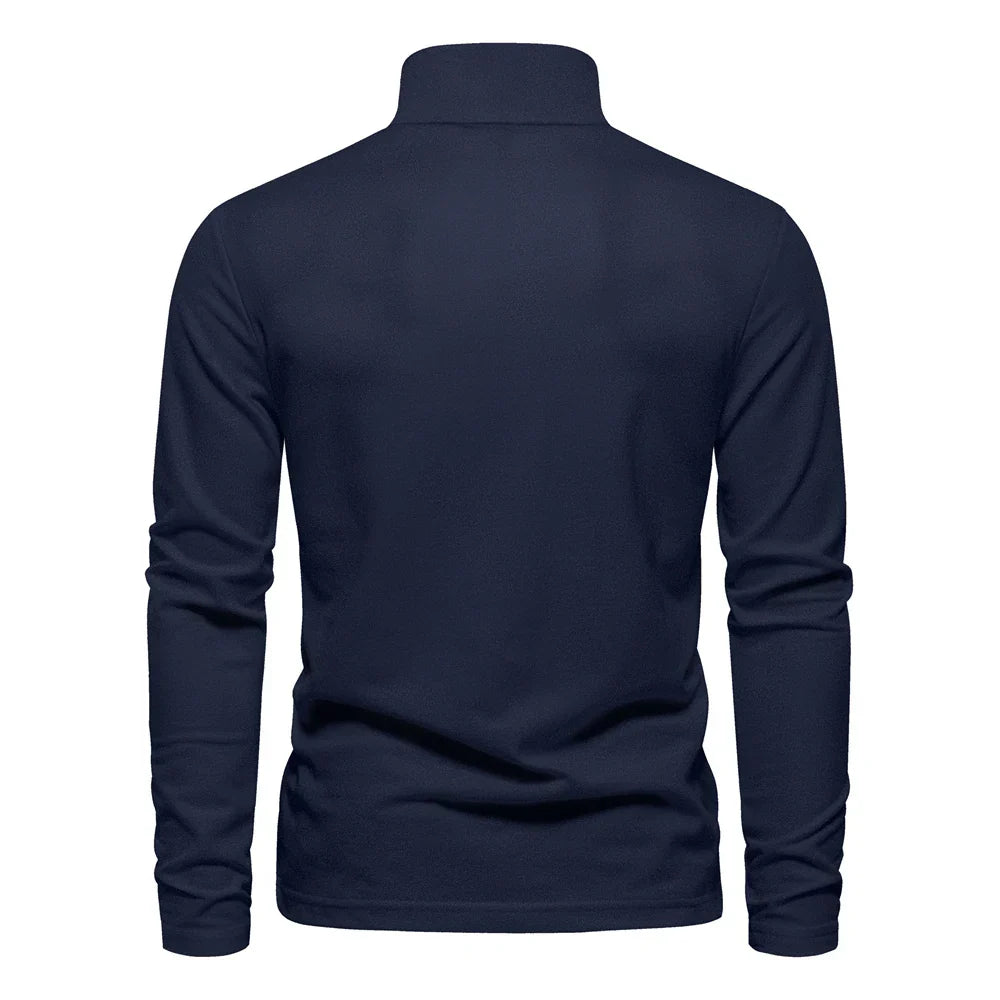 Mode Pure | Pull Polo à Manches Longues Classique