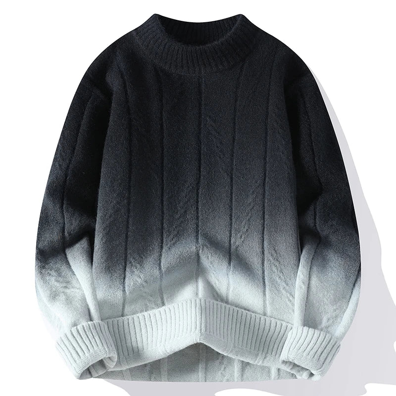 Mode Pure™ | Pull en Tricot à Contraste pour Hommes