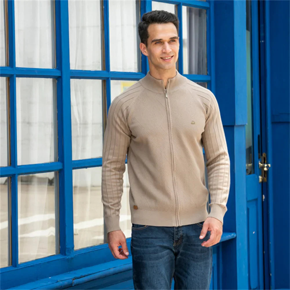 Mode Pure | Pull zippé en polaire chaude