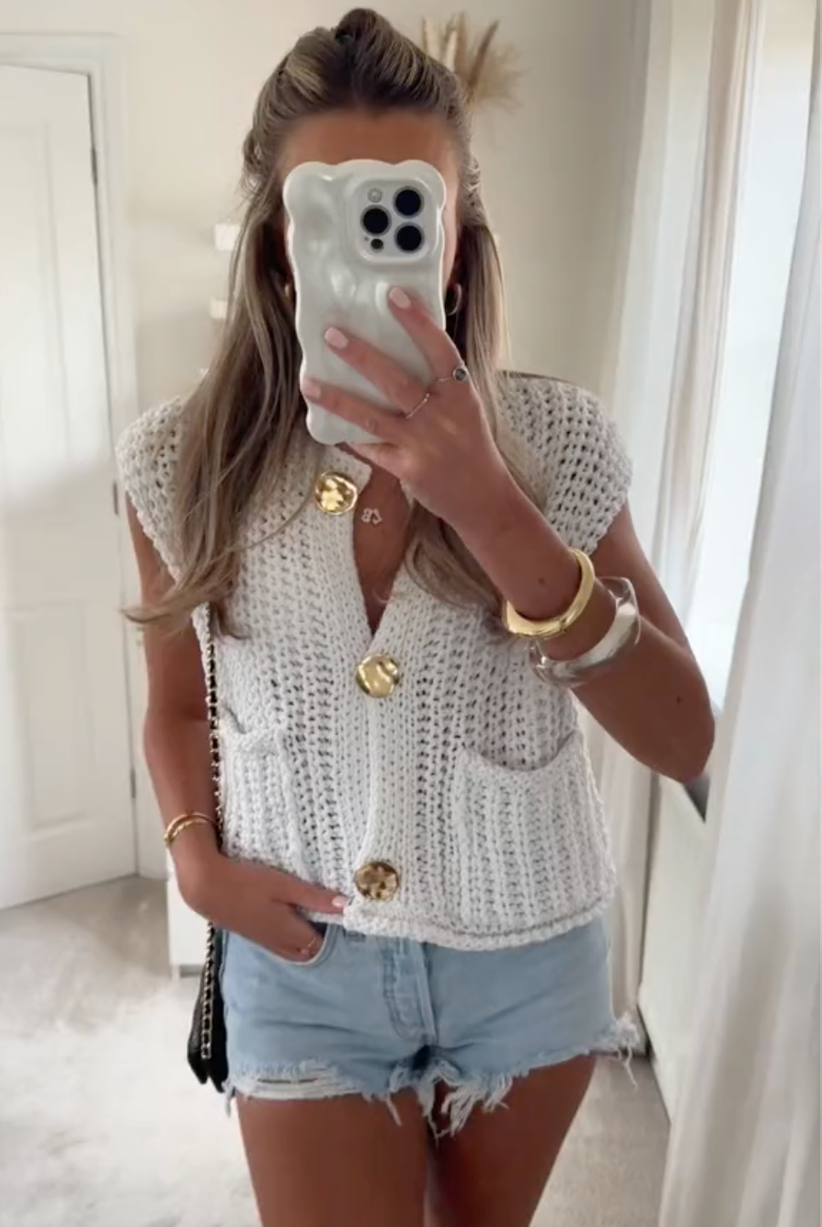 Mode Pure™ | Gilet style tricoté