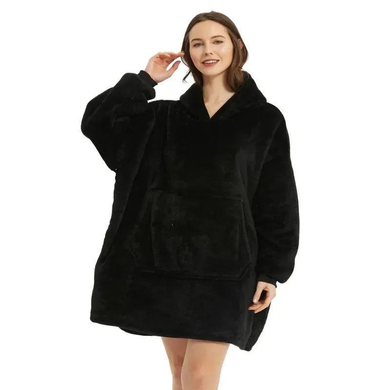 Mode Pure | Couverture à Capuche Oversize