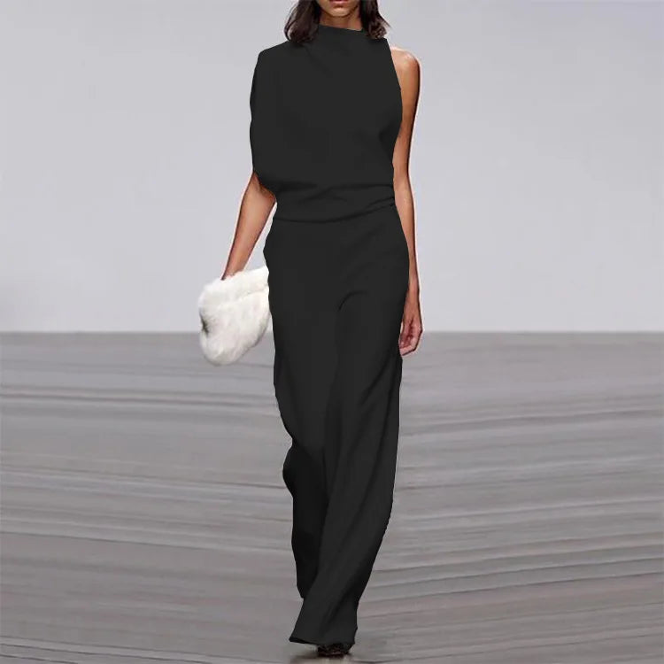 Clara | Combinaison asymétrique moderne au style affirmé