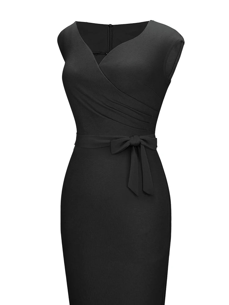 Aurélie | Robe portefeuille cintrée élégante