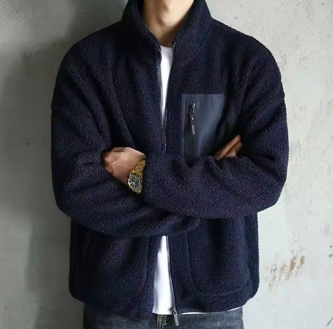 Mode Pure | Veste en polaire d'automne pour hommes