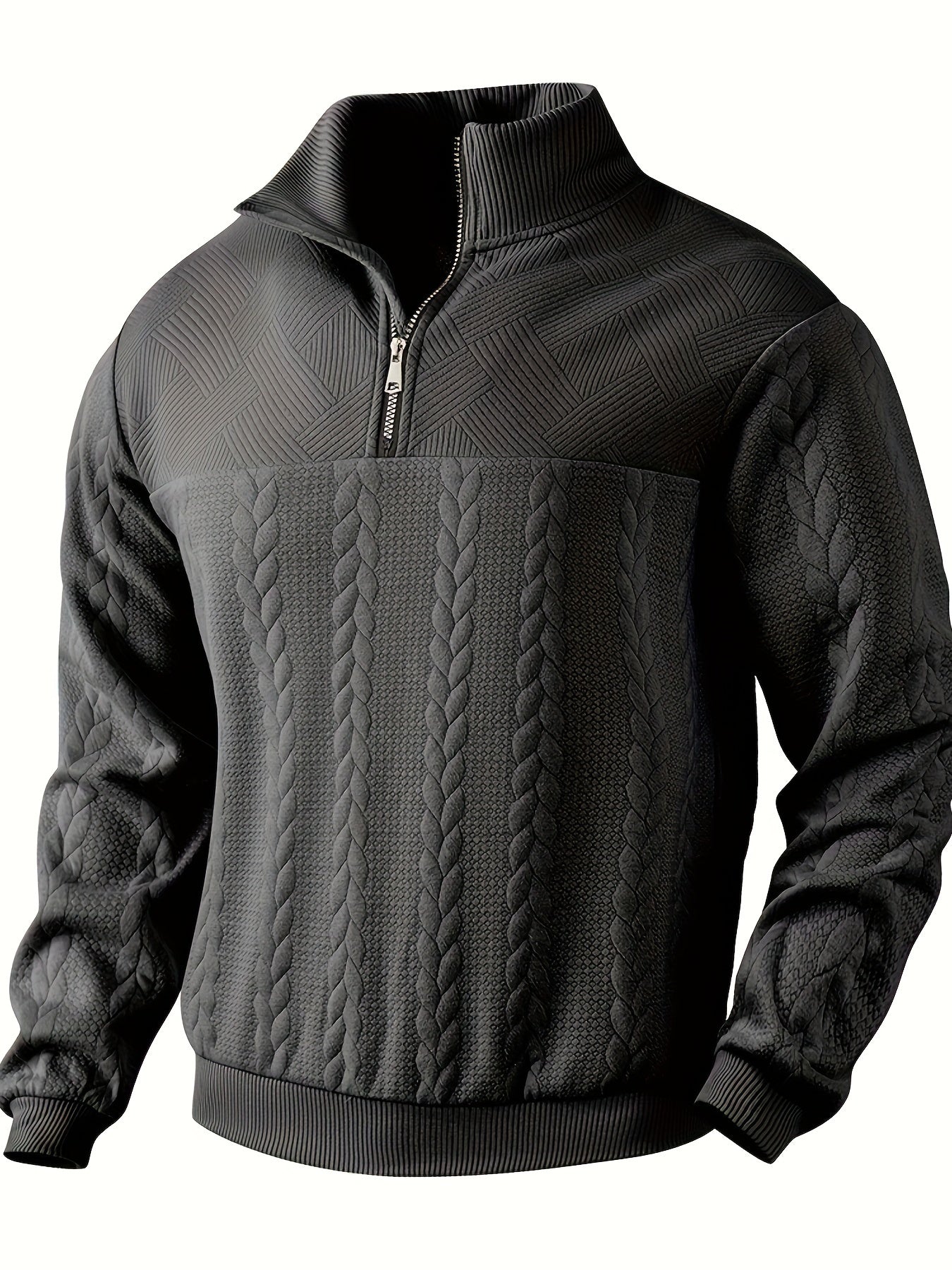 Mode Pure | Pull zippé vintage pour hommes
