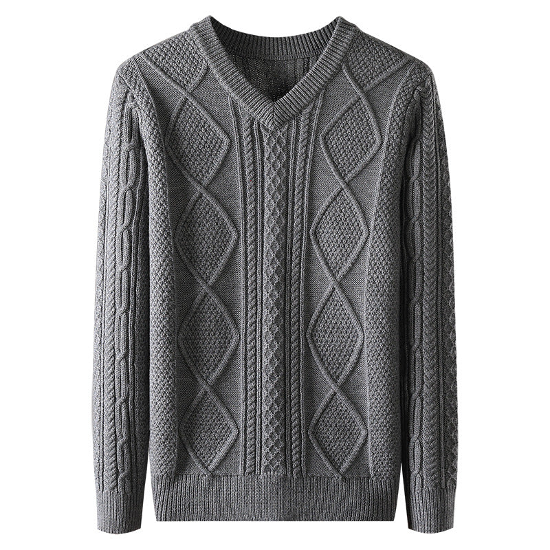 Mode Pure | Pull en Jacquard de Luxe pour Hommes