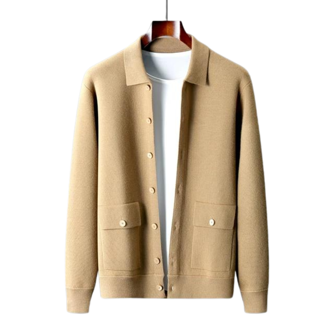 Mode Pure - Cardigan en Cachemire Luxe pour Hommes